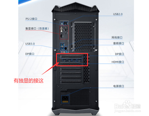 遊戲/數碼 電腦 > 臺式機1 導致原因:顯示屏沒有識別到主機 修復方式