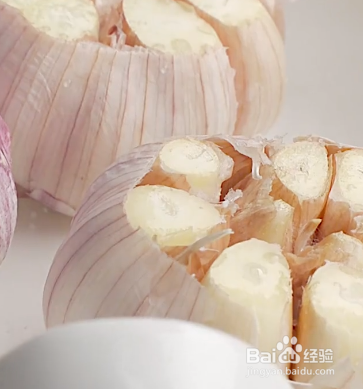 烤蒜头的制作方法