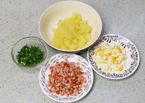 土豆芝士吐司盏