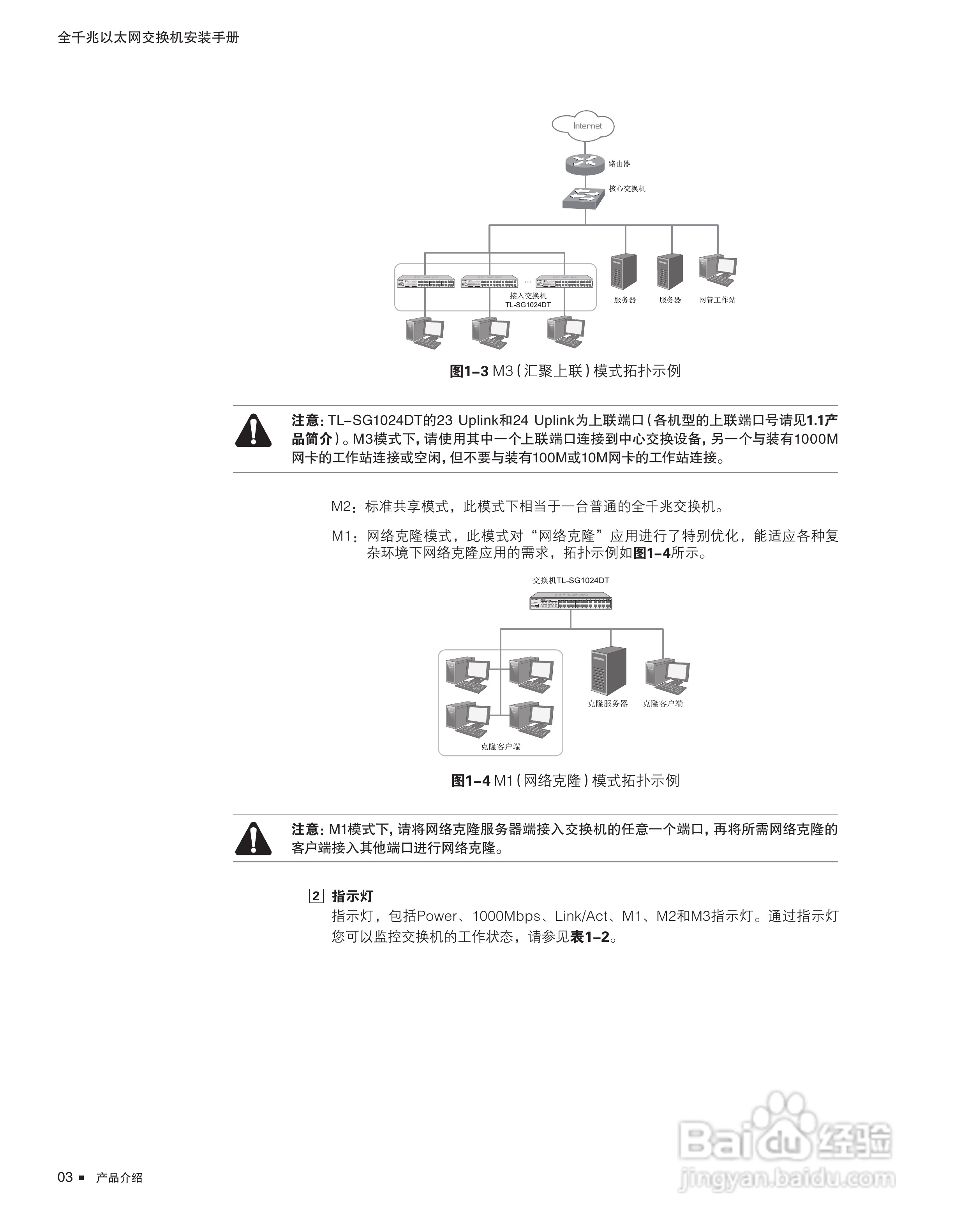 普聯tp-link tl-sg1016dt交換機安裝說明書