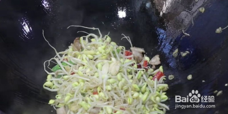 在家如何制作爆炒黄豆芽