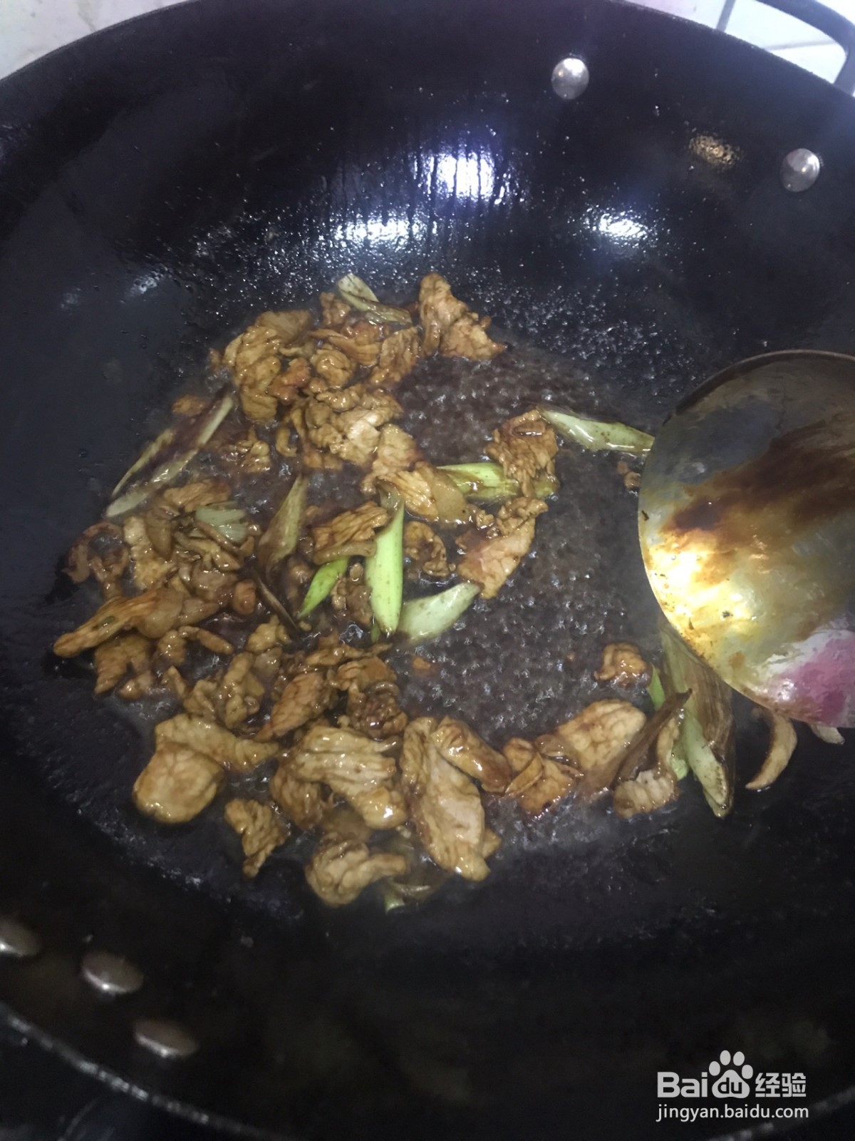 家庭版辣椒炒肉片