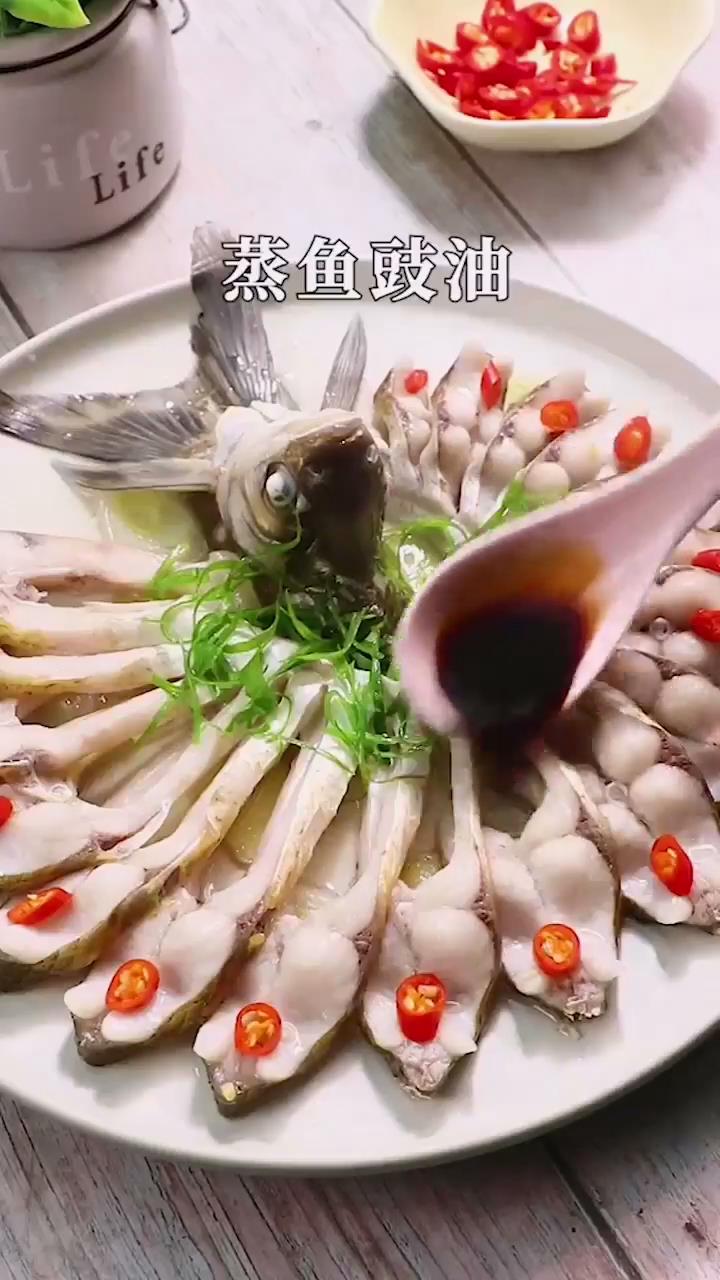 孔雀开屏鱼怎么做?