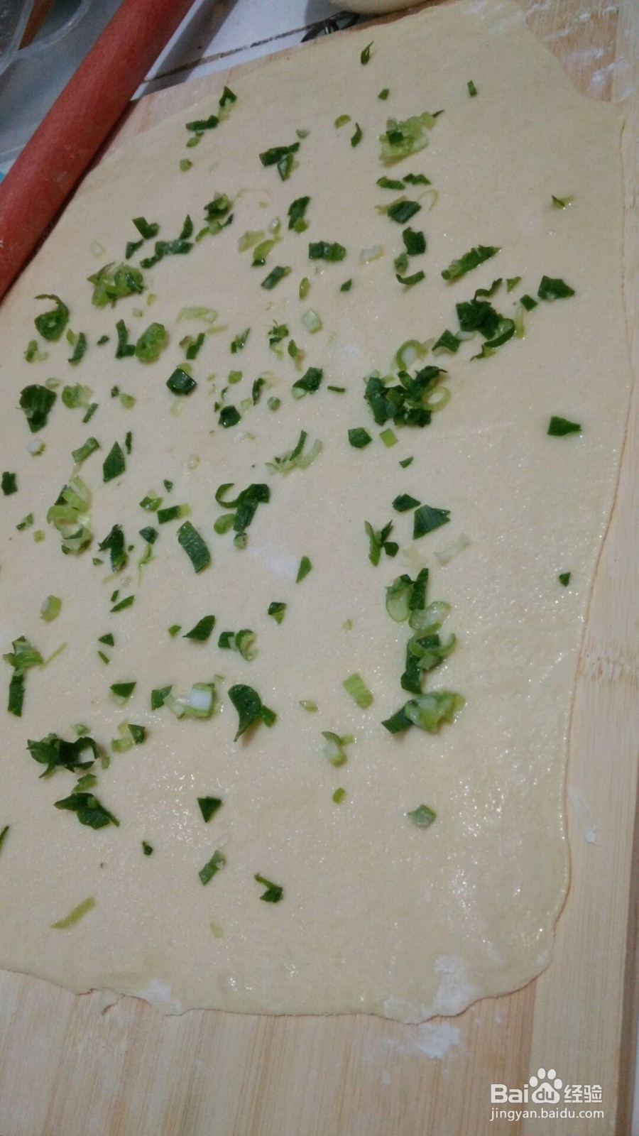 简单方便操作主食—家常油饼，葱花油饼的做法