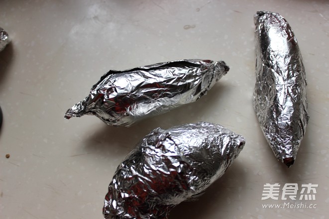 香甜烤红薯的做法