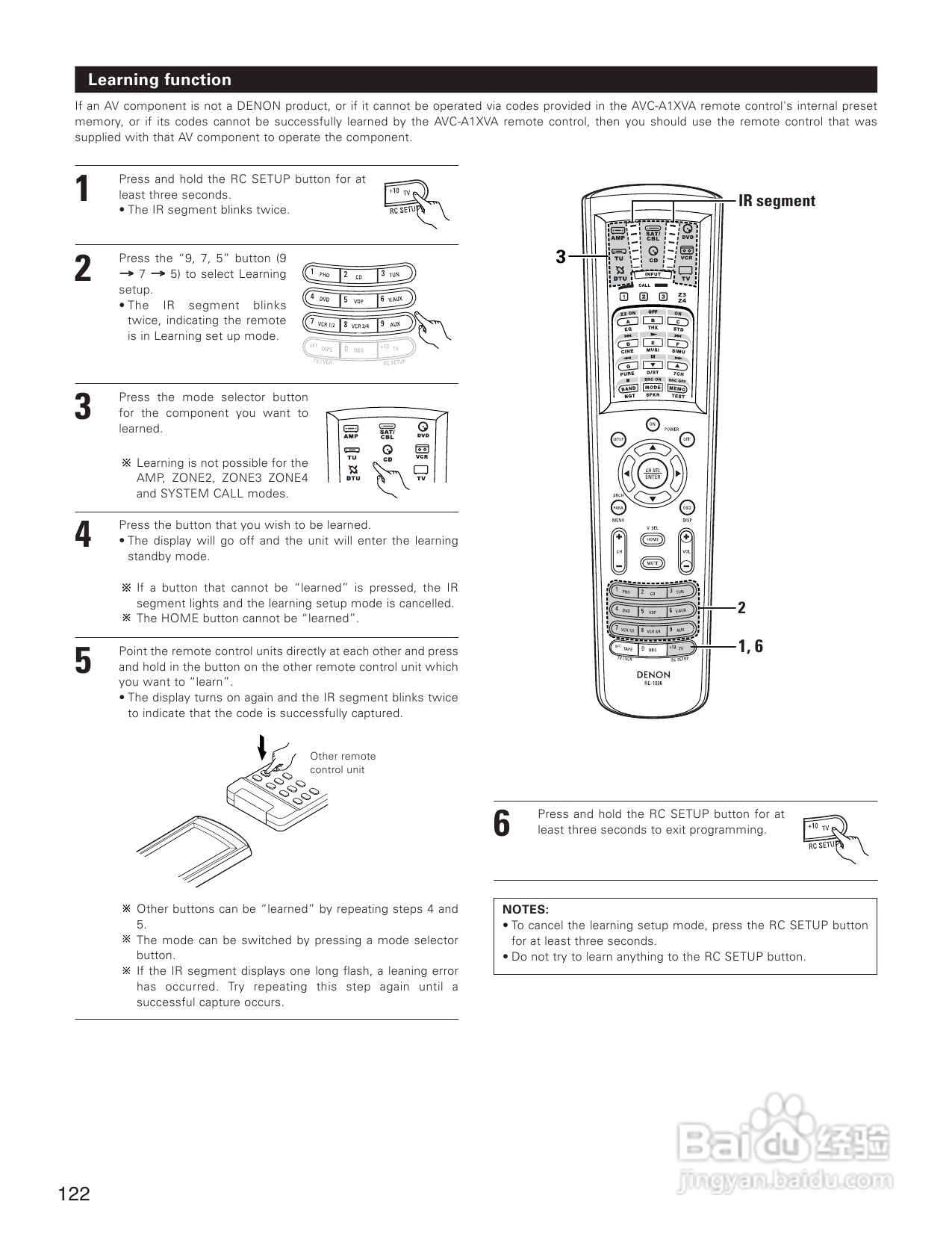 DENON AVC-A1XVA功放安装说明书:[7]