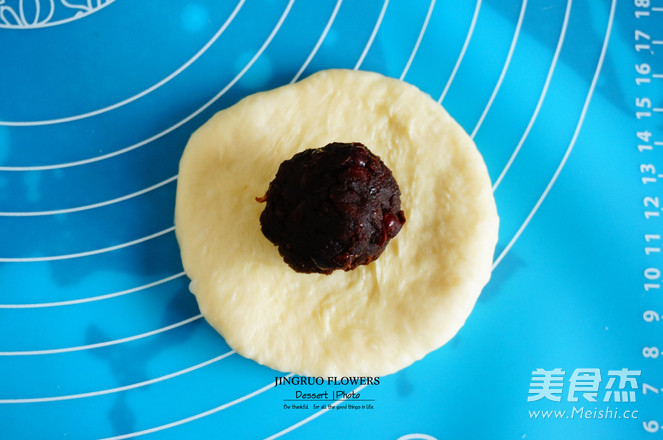 红豆小餐包的做法