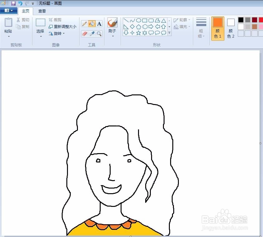 电脑如何画简笔画