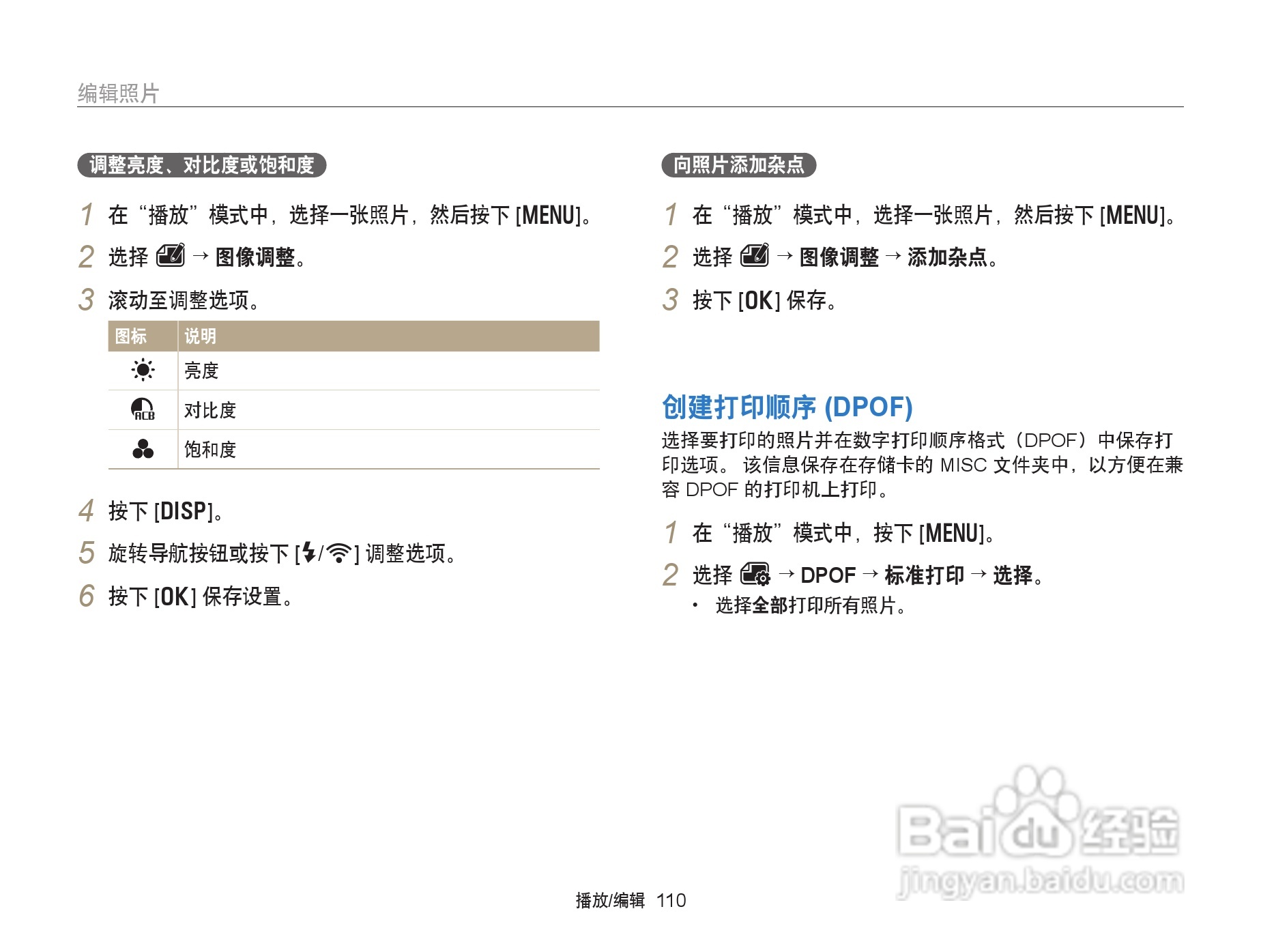 三星EX2F数码相机使用说明书:[12]