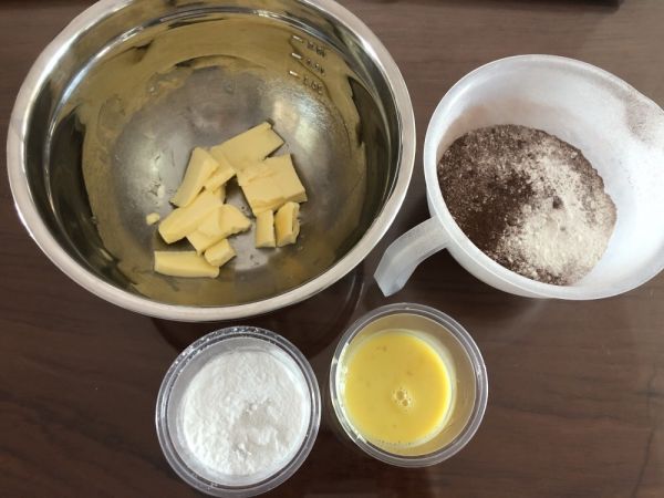 爱心巧克力饼干