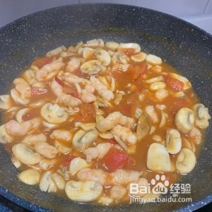 番茄杂菇虾滑浓汤怎么做