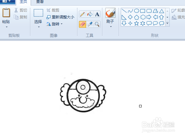 用电脑画老医生简笔画