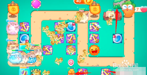 保卫萝卜4喜乐月饼节第7关攻略