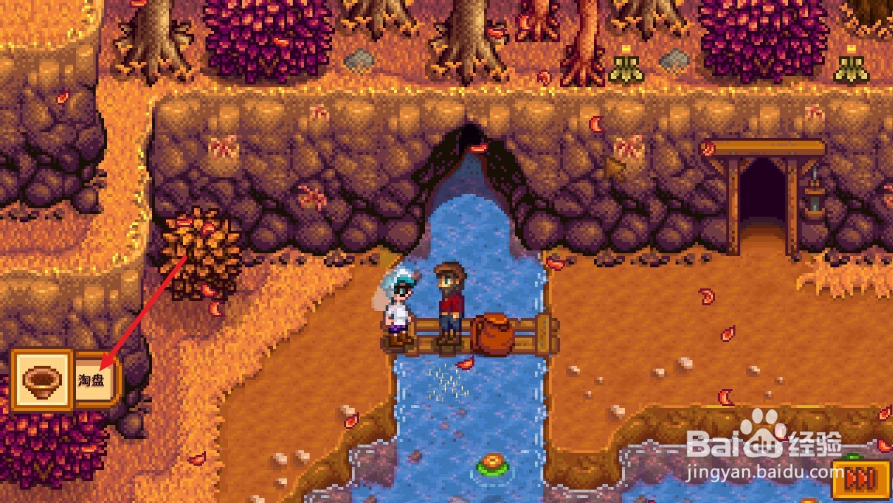 星露谷物语淘盘怎么用