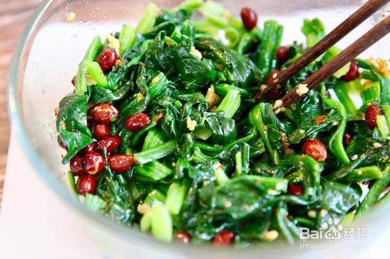 超好吃的果仁菠菜,一看就懂,一做就会