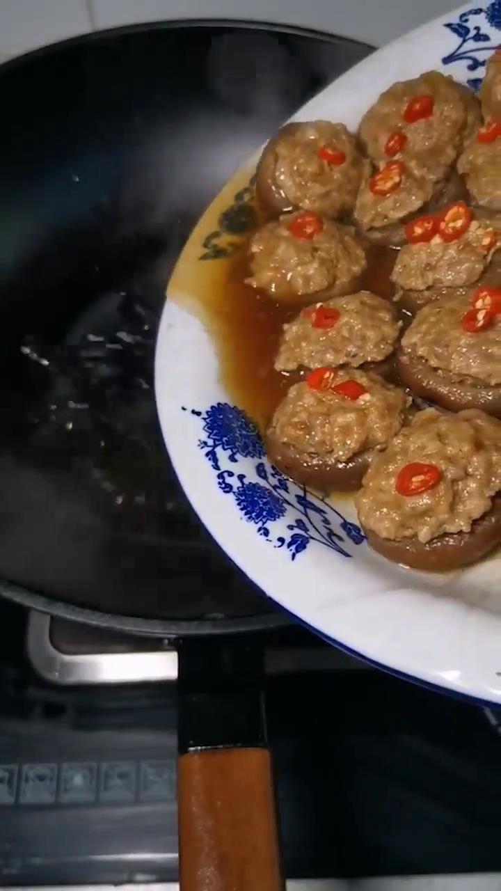 香菇酿肉怎么做