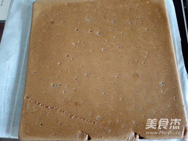 可可奶油蛋糕卷