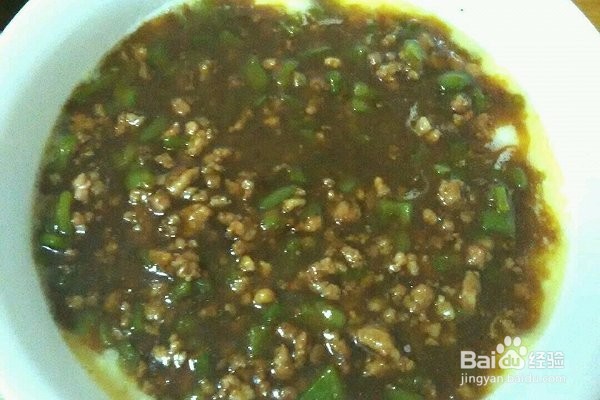 肉沫鸡蛋蒸豆腐的做法