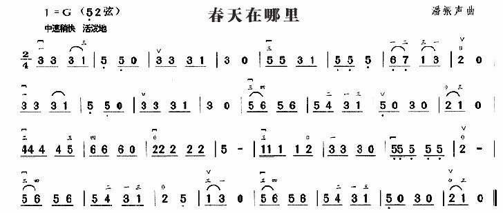 歌曲《春天在哪里》中，“这里有红花啊这里有绿草”下一句是什么