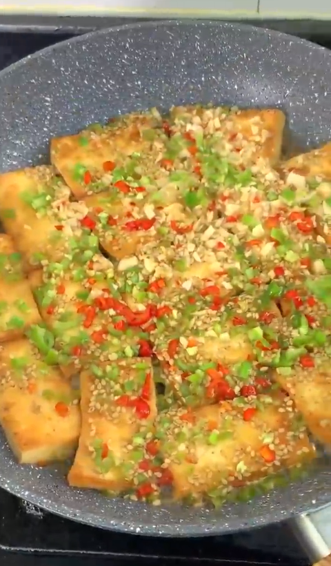 怎样做家常香煎豆腐