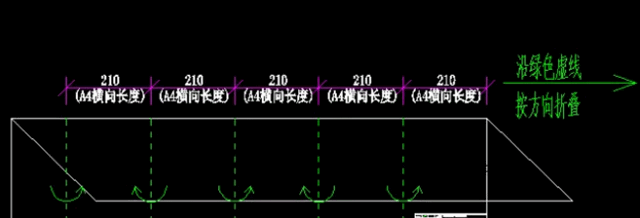 工程竣工图怎么叠