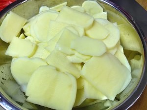 保健养生快手鲜虾土豆饼