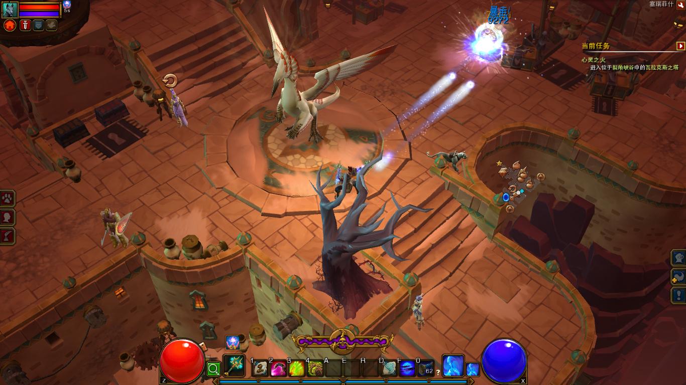 火炬之光2怎么显示物品