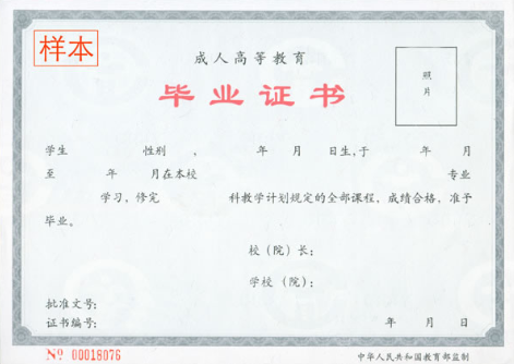 函授本科报名需要什么证件