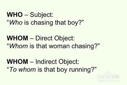 如何区分who和whom