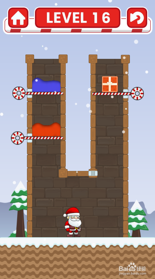 Santa Rescue Online的LEVEL 16如何通关