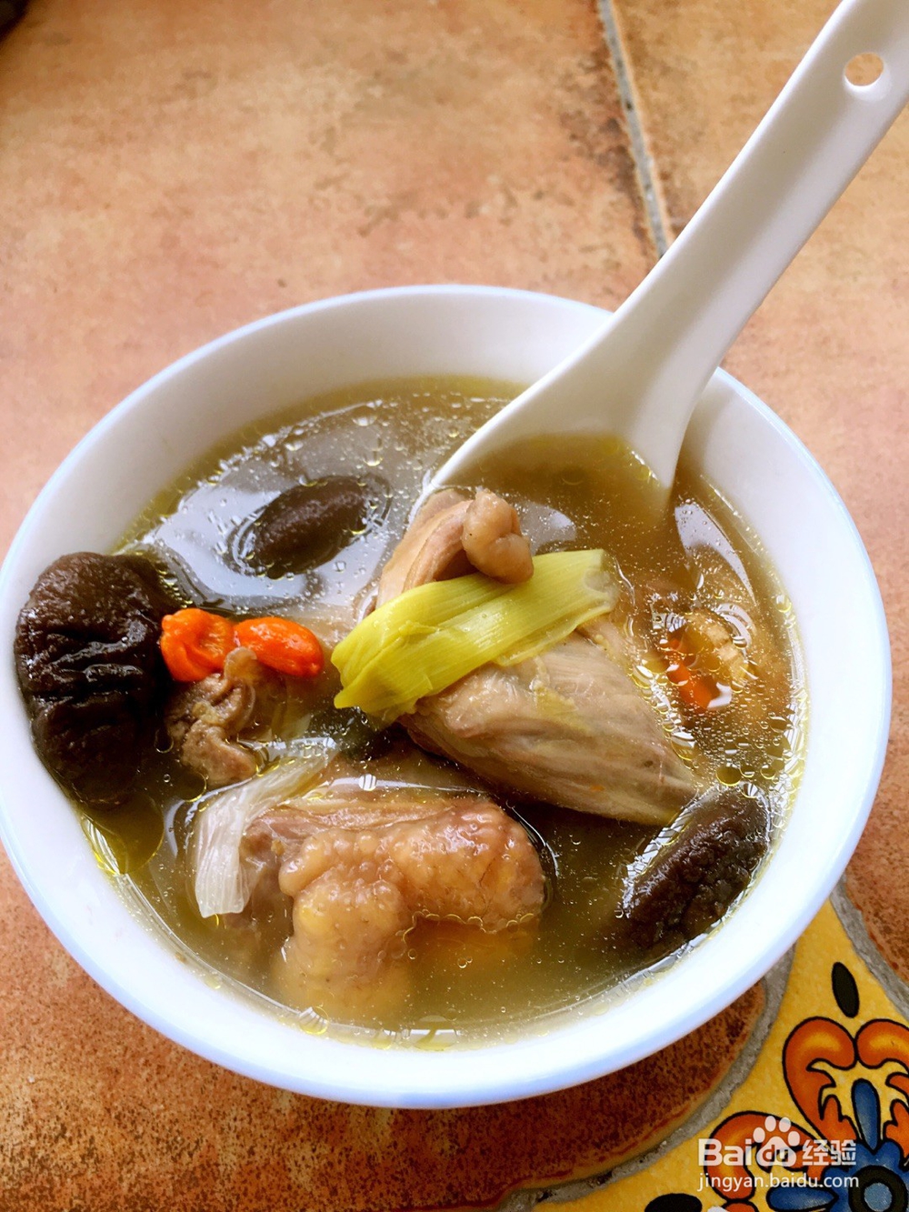 新手易学的香菇鸡汤