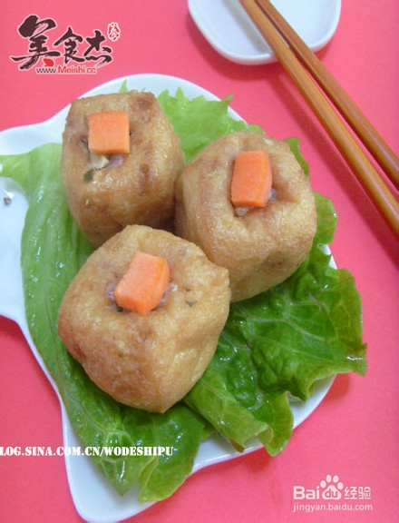 油豆腐咸菜团子的做法