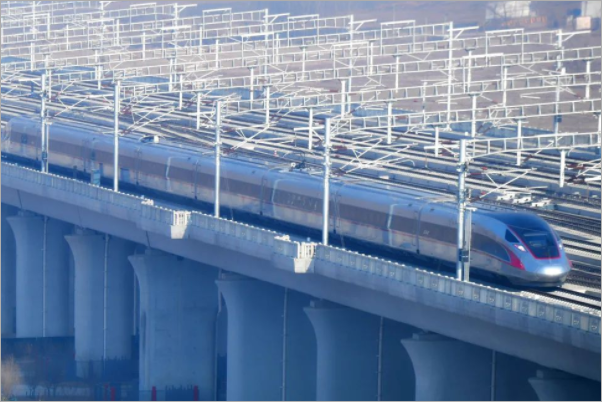 石家庄到北京的铁路线长多少米