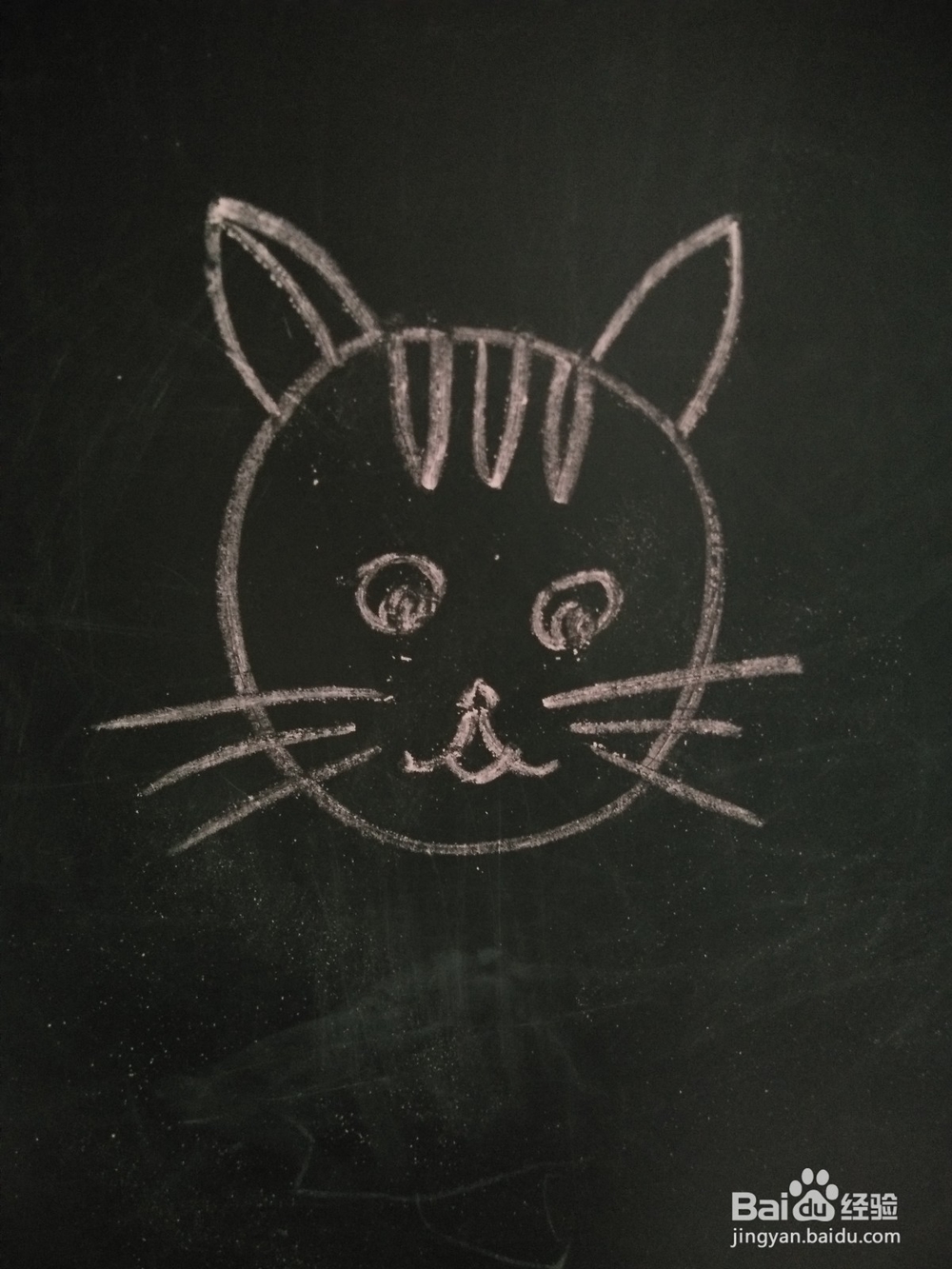 小花猫的简笔画法