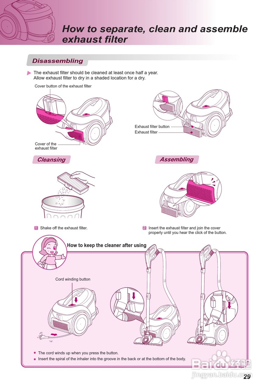 LG V-CE661HAY吸尘器说明书:[3]