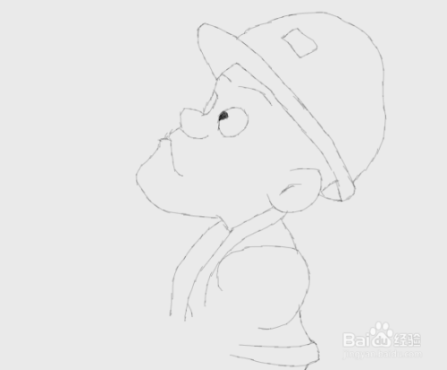 简笔画光头强是怎么画的