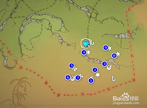 原神3.8右下角宝箱位置大全