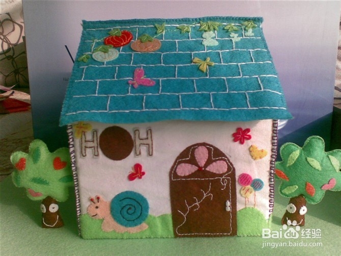 自制不织布储物盒