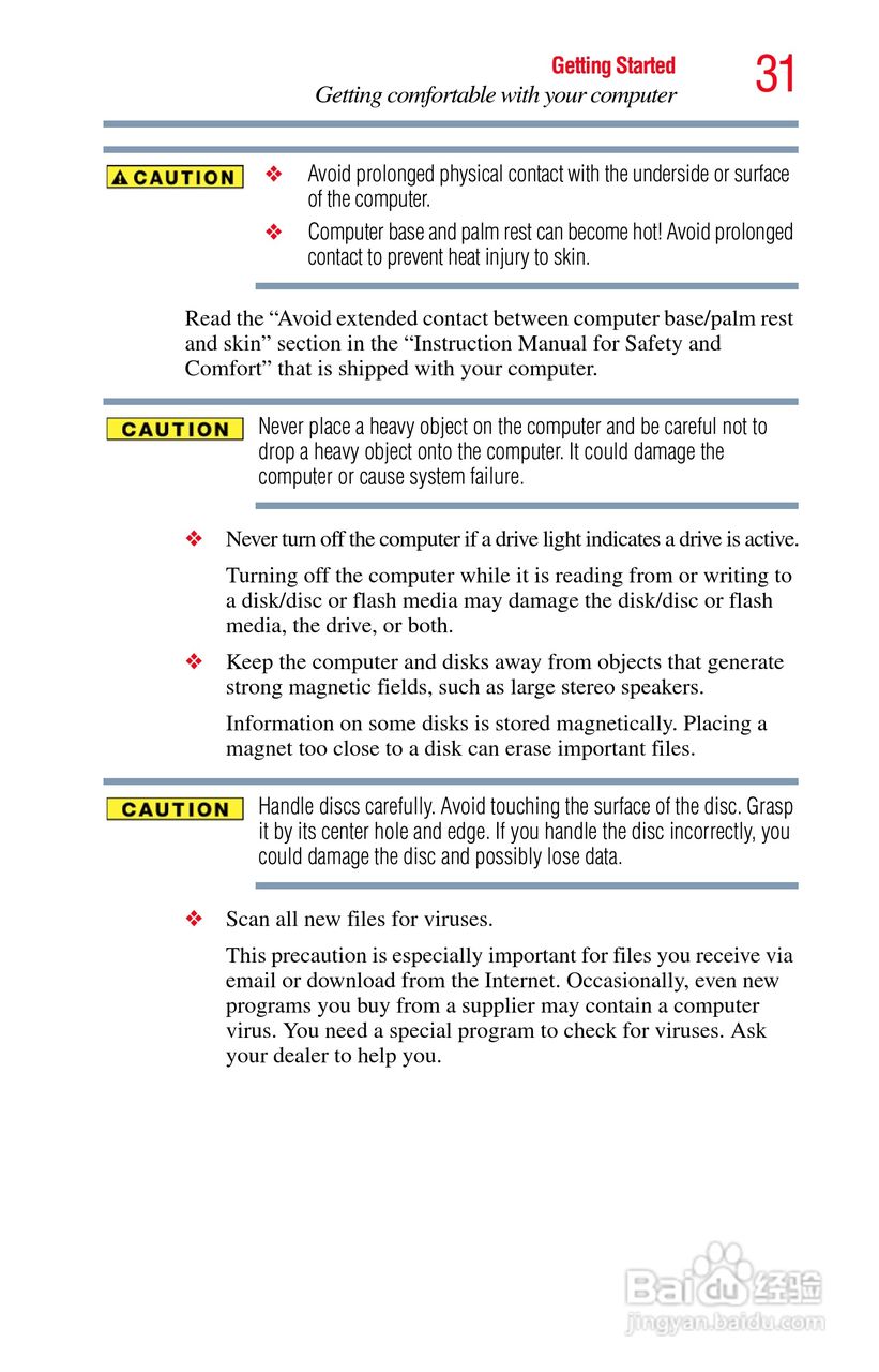 东芝NB200笔记本电脑使用说明书:[4]