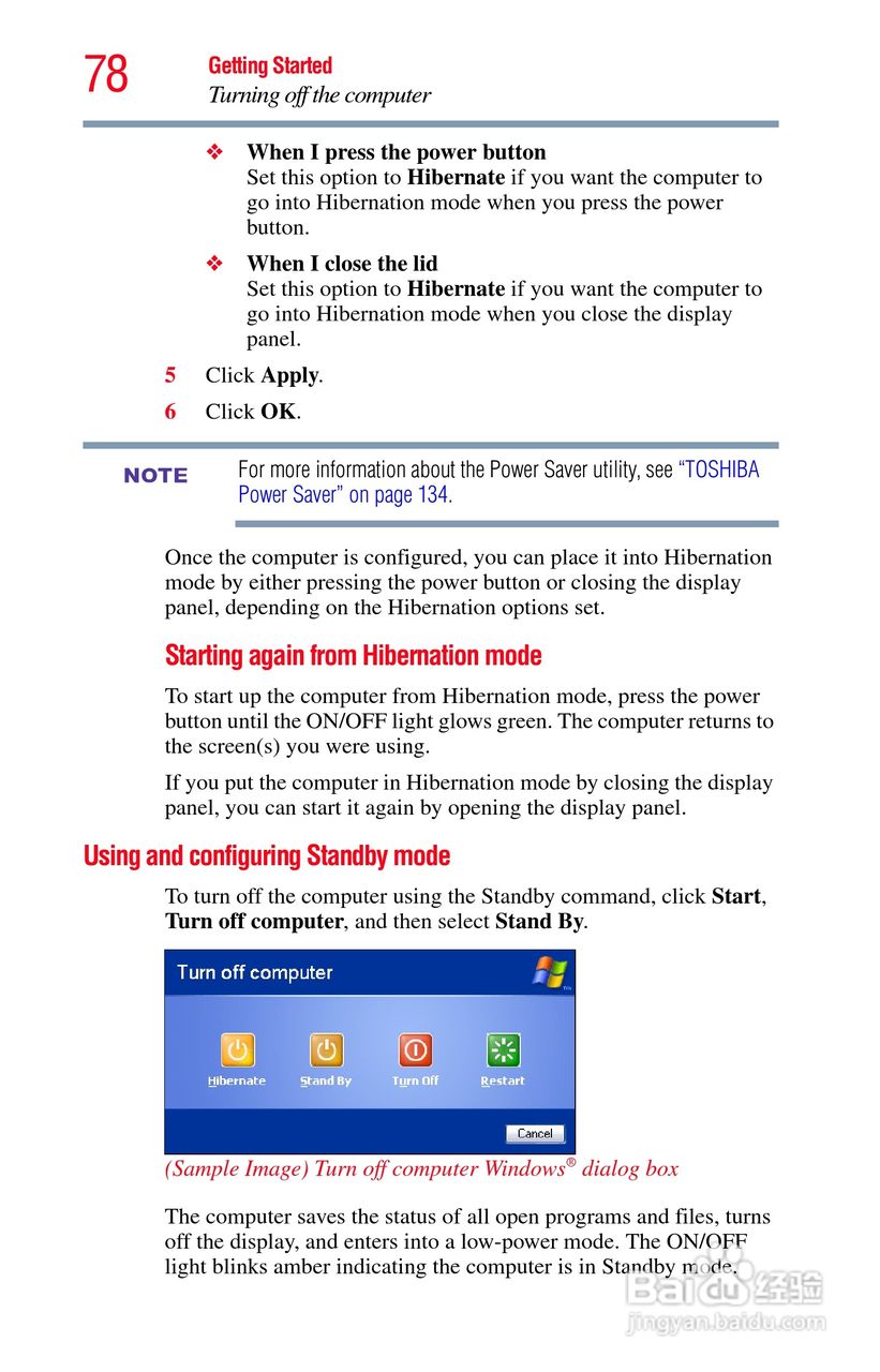 东芝NB300笔记本电脑使用说明书:[8]