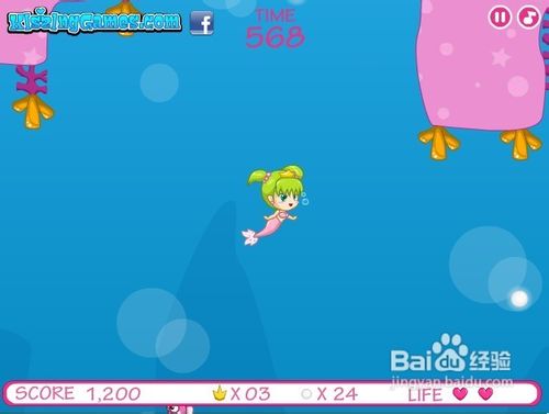 人鱼公主救王子小游戏怎么玩？