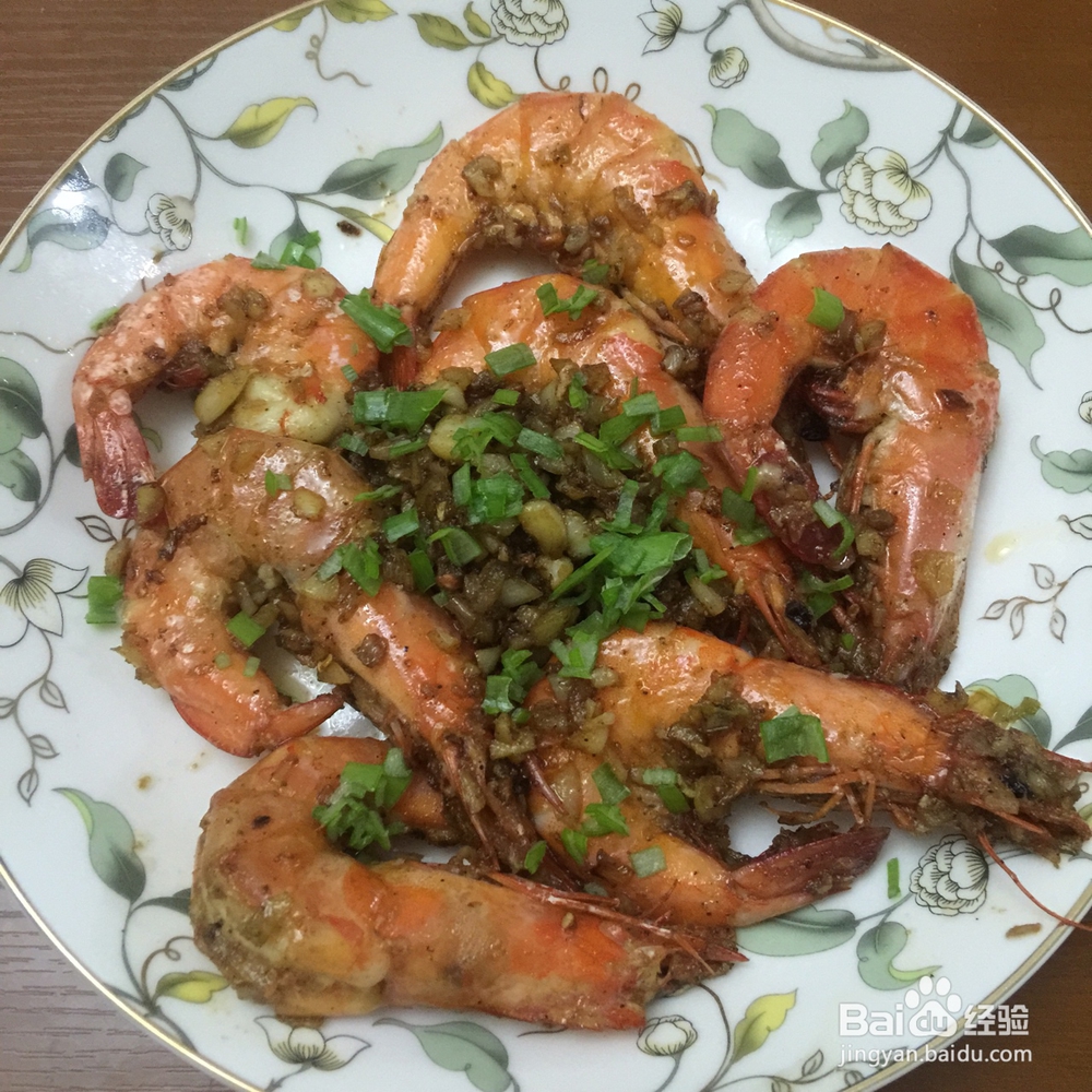 奶奶教你做蒜蓉对虾