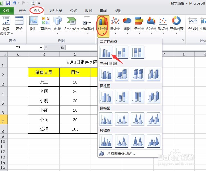 excel表格制作第五篇(图表制作)