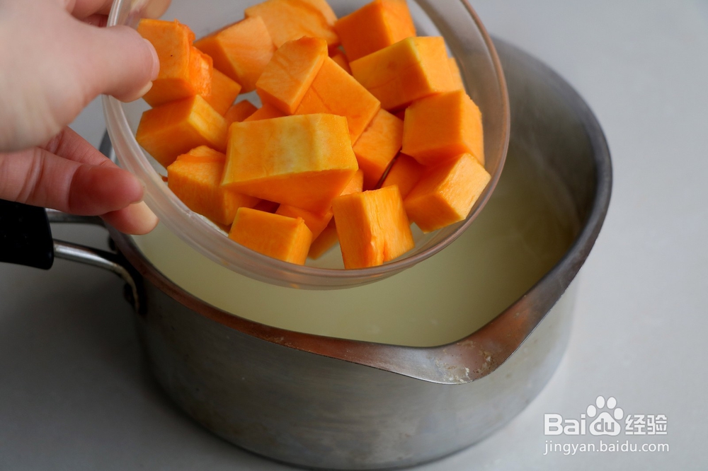 【小米南瓜粥】养生 减肥 辅食