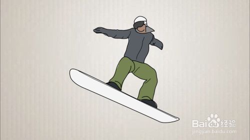 双板滑雪应该怎么画