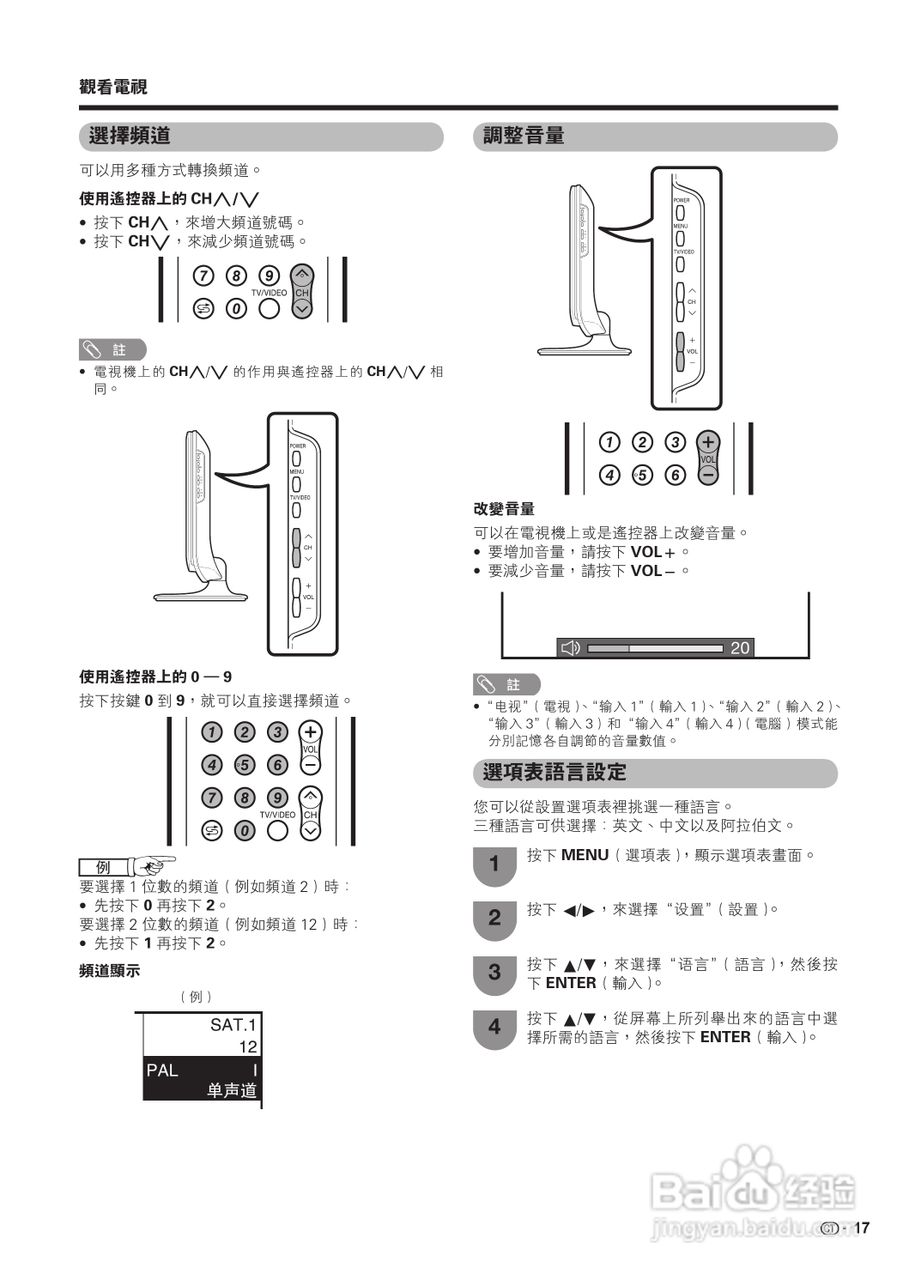 声宝LC-19A35H-WH型液晶电视机说明书:[2]