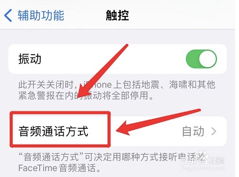在哪修改苹果音频通话方式
