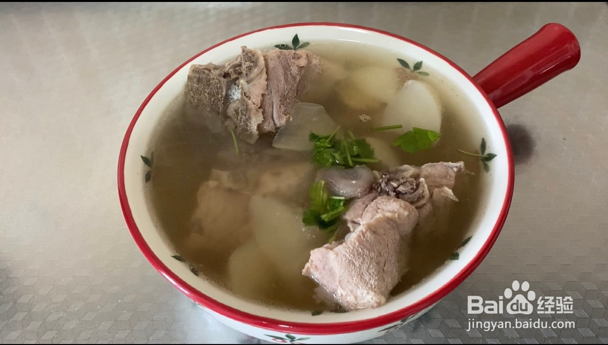 白萝卜脊骨汤压力锅版的做法