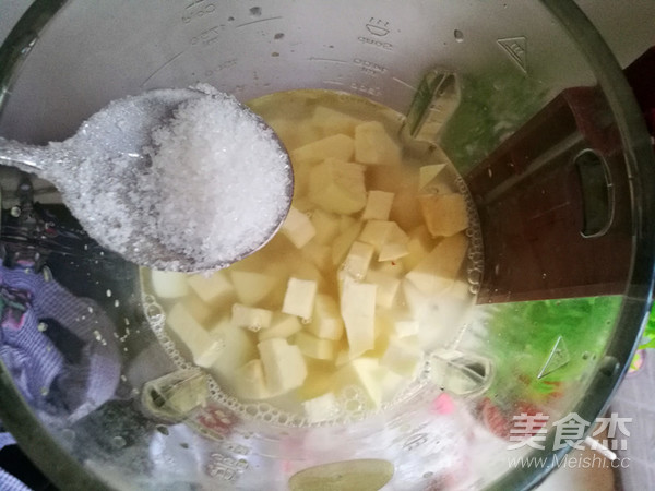 玉米白薯浓汤