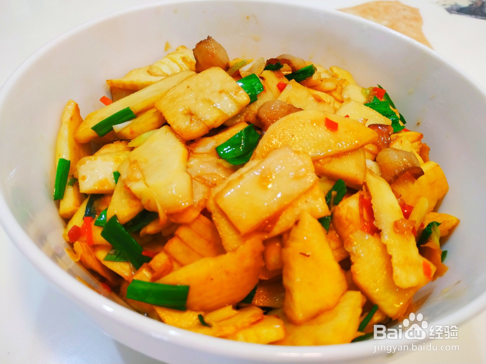 冬笋炒腊肉的做法